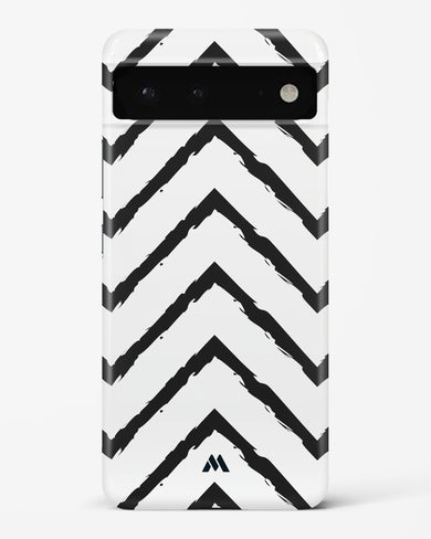 Calligraphic Zig Zags Hard Case Phone Cover-(Google)