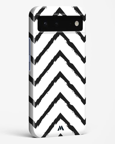 Calligraphic Zig Zags Hard Case Phone Cover-(Google)