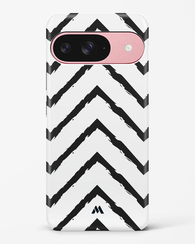 Calligraphic Zig Zags Hard Case Phone Cover (Google)