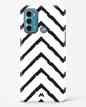 Calligraphic Zig Zags Hard Case Phone Cover (Motorola)