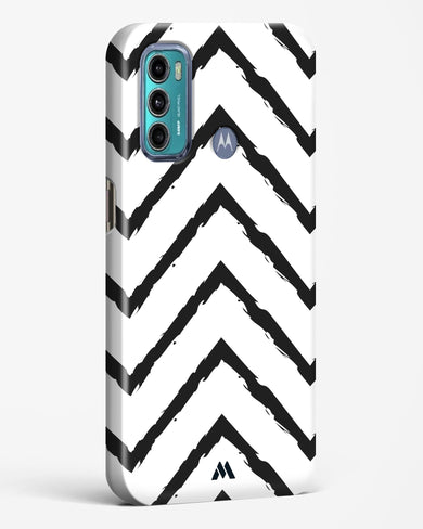 Calligraphic Zig Zags Hard Case Phone Cover (Motorola)