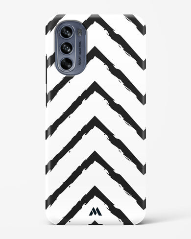 Calligraphic Zig Zags Hard Case Phone Cover (Motorola)