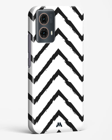 Calligraphic Zig Zags Hard Case Phone Cover (Motorola)