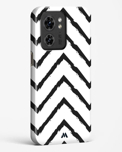 Calligraphic Zig Zags Hard Case Phone Cover (Motorola)