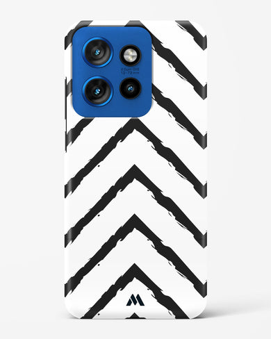 Calligraphic Zig Zags Hard Case Phone Cover (Motorola)