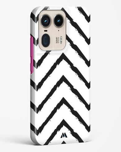 Calligraphic Zig Zags Hard Case Phone Cover (Motorola)