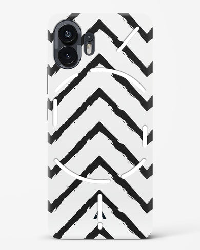 Calligraphic Zig Zags Hard Case Phone Cover (Nothing)