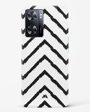 Calligraphic Zig Zags Hard Case Phone Cover-(Oppo)