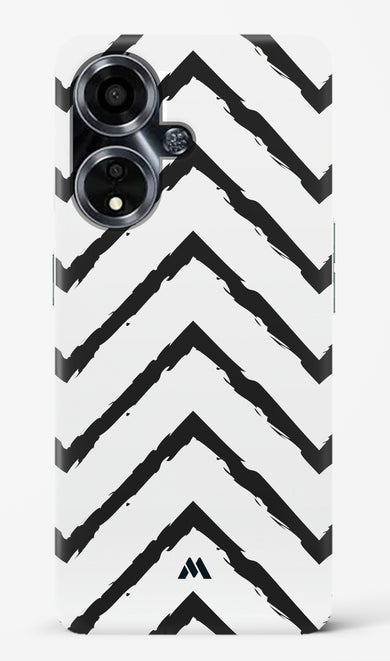 Calligraphic Zig Zags Hard Case Phone Cover (Oppo)