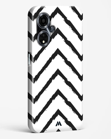 Calligraphic Zig Zags Hard Case Phone Cover (Oppo)