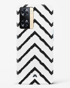 Calligraphic Zig Zags Hard Case Phone Cover-(Oppo)