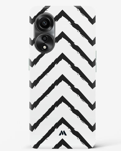 Calligraphic Zig Zags Hard Case Phone Cover (Oppo)