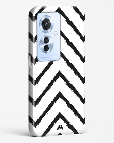 Calligraphic Zig Zags Hard Case Phone Cover (Oppo)