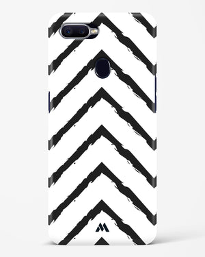 Calligraphic Zig Zags Hard Case Phone Cover-(Oppo)