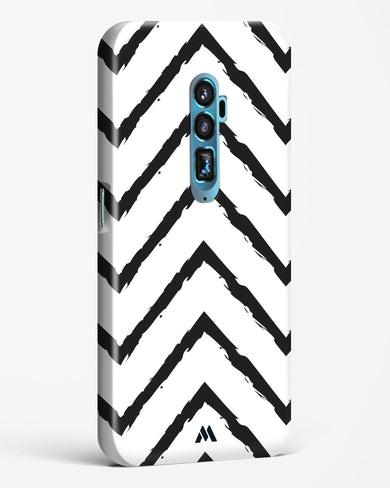 Calligraphic Zig Zags Hard Case Phone Cover (Oppo)