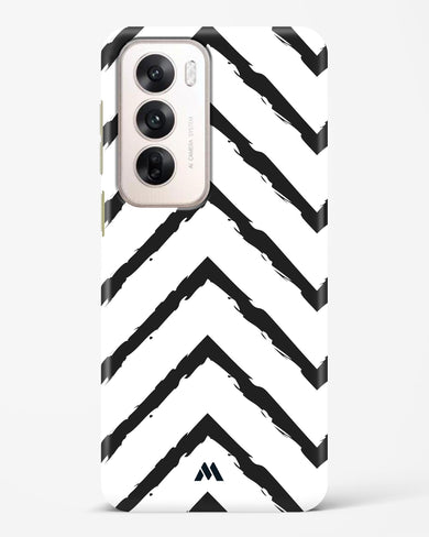 Calligraphic Zig Zags Hard Case Phone Cover (Oppo)