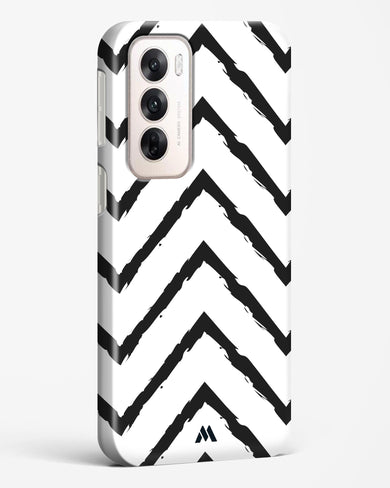 Calligraphic Zig Zags Hard Case Phone Cover (Oppo)