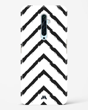 Calligraphic Zig Zags Hard Case Phone Cover-(Oppo)