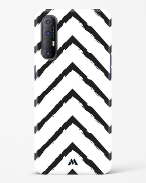 Calligraphic Zig Zags Hard Case Phone Cover-(Oppo)