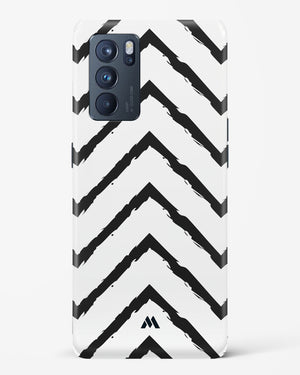 Calligraphic Zig Zags Hard Case Phone Cover (Oppo)