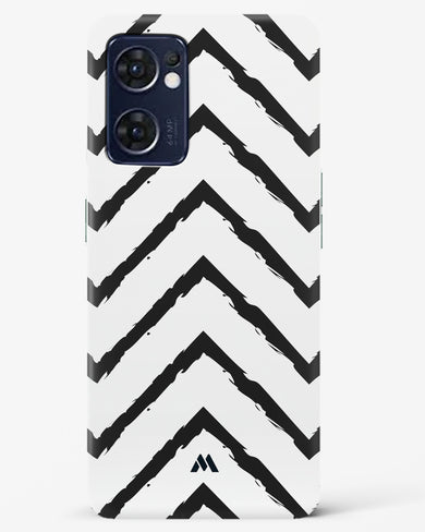 Calligraphic Zig Zags Hard Case Phone Cover (Oppo)