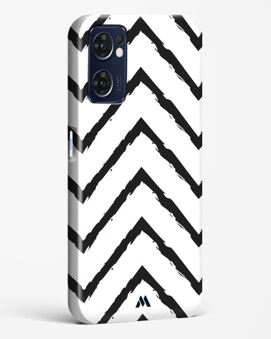 Calligraphic Zig Zags Hard Case Phone Cover (Oppo)