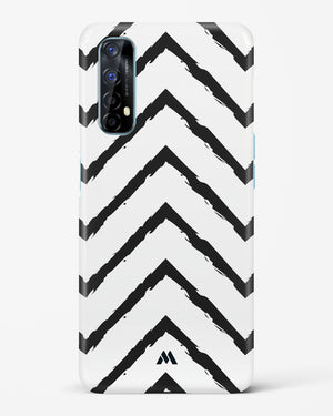 Calligraphic Zig Zags Hard Case Phone Cover-(Realme)