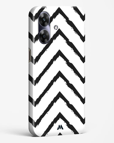 Calligraphic Zig Zags Hard Case Phone Cover (Realme)