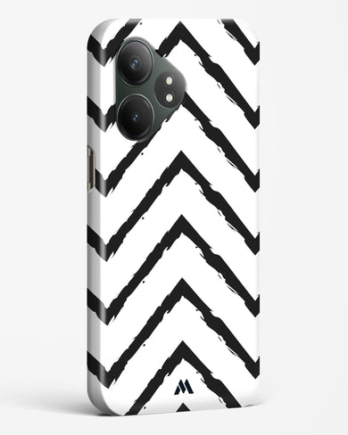 Calligraphic Zig Zags Hard Case Phone Cover (Realme)