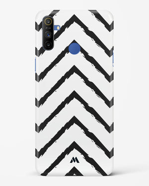 Calligraphic Zig Zags Hard Case Phone Cover-(Realme)