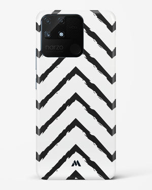 Calligraphic Zig Zags Hard Case Phone Cover-(Realme)