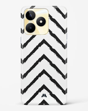 Calligraphic Zig Zags Hard Case Phone Cover (Realme)