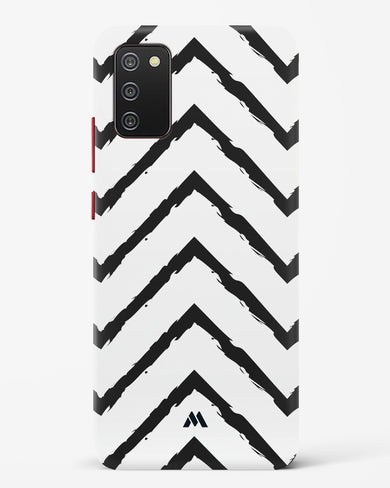 Calligraphic Zig Zags Hard Case Phone Cover-(Samsung)