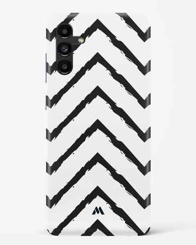 Calligraphic Zig Zags Hard Case Phone Cover-(Samsung)