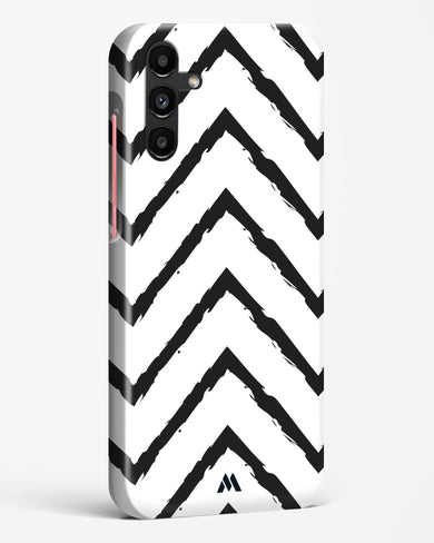 Calligraphic Zig Zags Hard Case Phone Cover-(Samsung)