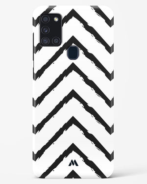 Calligraphic Zig Zags Hard Case Phone Cover (Samsung)