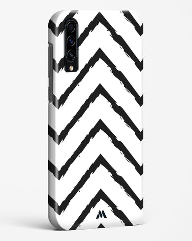 Calligraphic Zig Zags Hard Case Phone Cover-(Samsung)