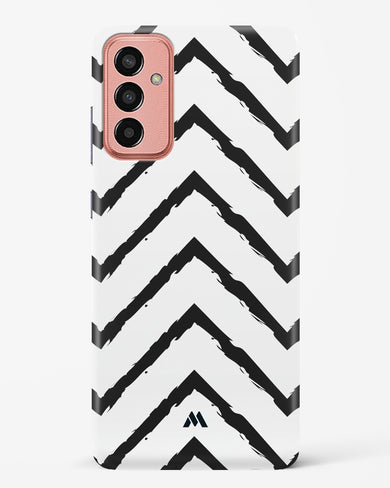 Calligraphic Zig Zags Hard Case Phone Cover-(Samsung)