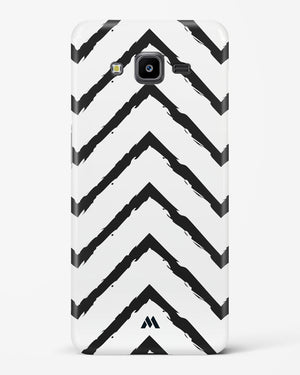 Calligraphic Zig Zags Hard Case Phone Cover-(Samsung)