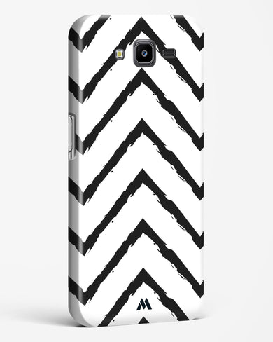 Calligraphic Zig Zags Hard Case Phone Cover-(Samsung)