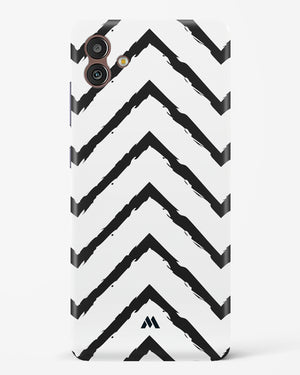 Calligraphic Zig Zags Hard Case Phone Cover-(Samsung)