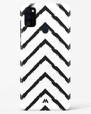 Calligraphic Zig Zags Hard Case Phone Cover (Samsung)