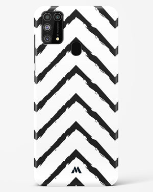 Calligraphic Zig Zags Hard Case Phone Cover-(Samsung)