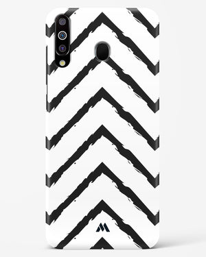 Calligraphic Zig Zags Hard Case Phone Cover-(Samsung)