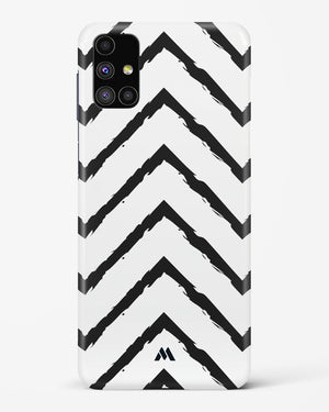 Calligraphic Zig Zags Hard Case Phone Cover-(Samsung)