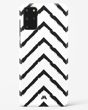 Calligraphic Zig Zags Hard Case Phone Cover-(Samsung)