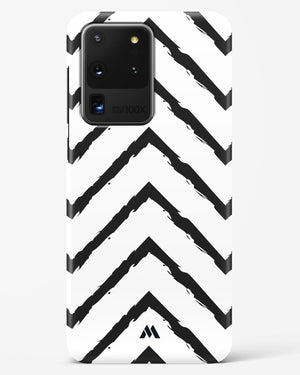 Calligraphic Zig Zags Hard Case Phone Cover (Samsung)