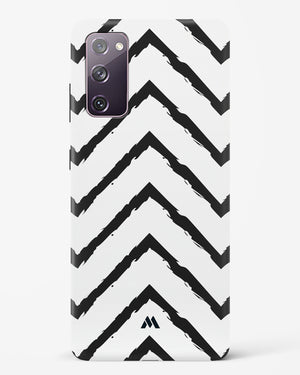 Calligraphic Zig Zags Hard Case Phone Cover-(Samsung)