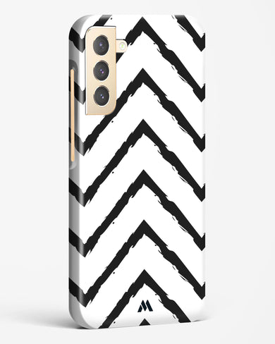 Calligraphic Zig Zags Hard Case Phone Cover-(Samsung)