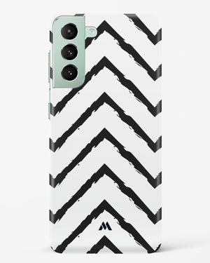 Calligraphic Zig Zags Hard Case Phone Cover-(Samsung)